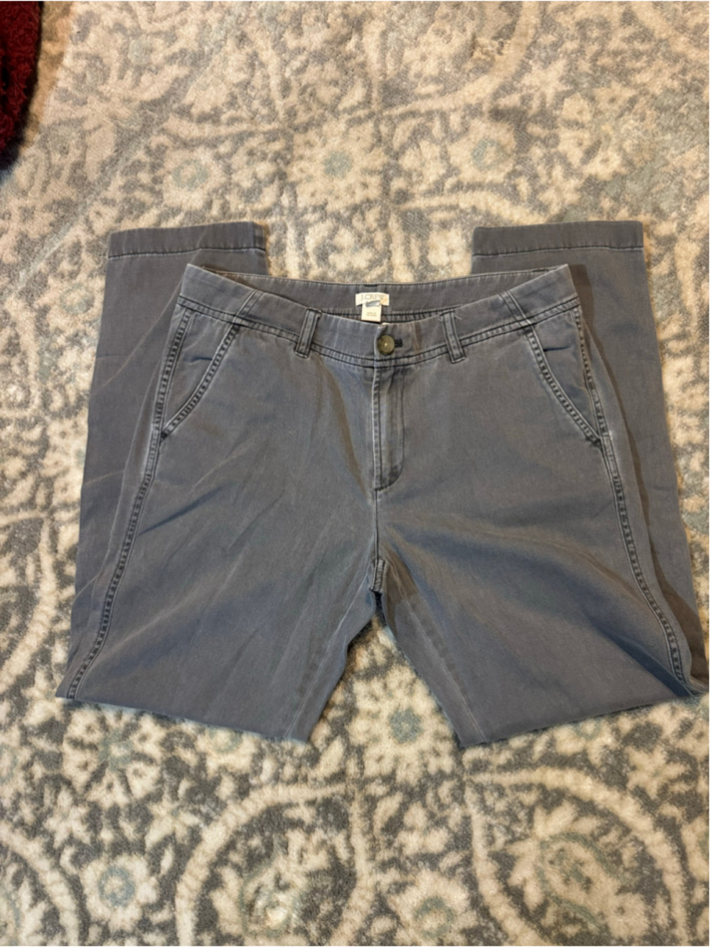 Women's J.Crew Grey Trousers Size 8